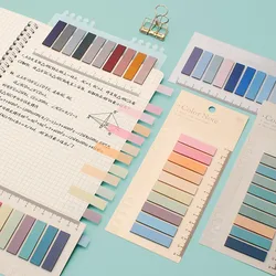 Color Series Self Adhesive Memo Pad Sticky Notes Bookmark Point It Marker Memo Sticker Paper Office School Supplies