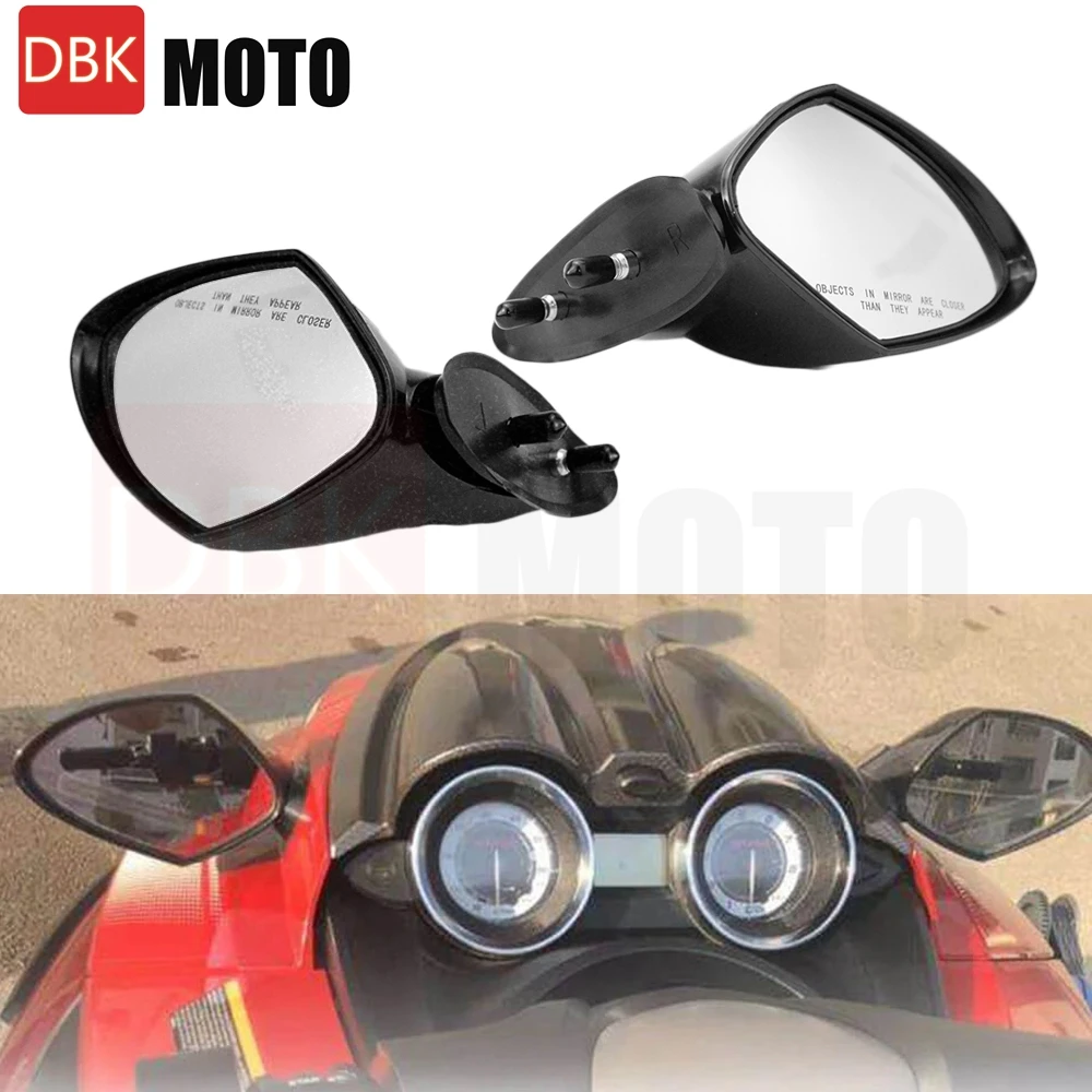 Motorboat Rear View Mirrors boat rearview mirror for Yamaha WaveRunner VX110 Jet Ski Sea Side Mirror VX 110 Deluxe Sport Cruiser 2005-2009