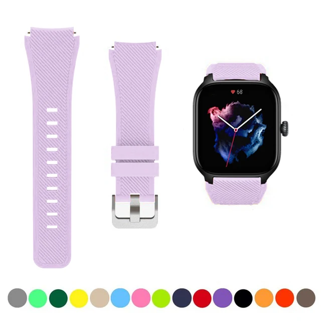 Silicone Strap - Premium 20mm/22mm Watch Band Replacement