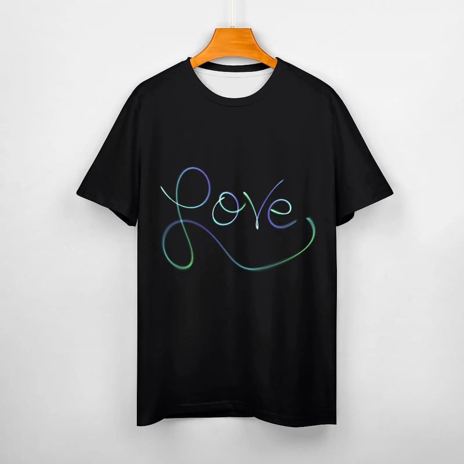 

Women Cotton T-shirt Funny Love, Fluorescent Student Women's Jam T-shirt
