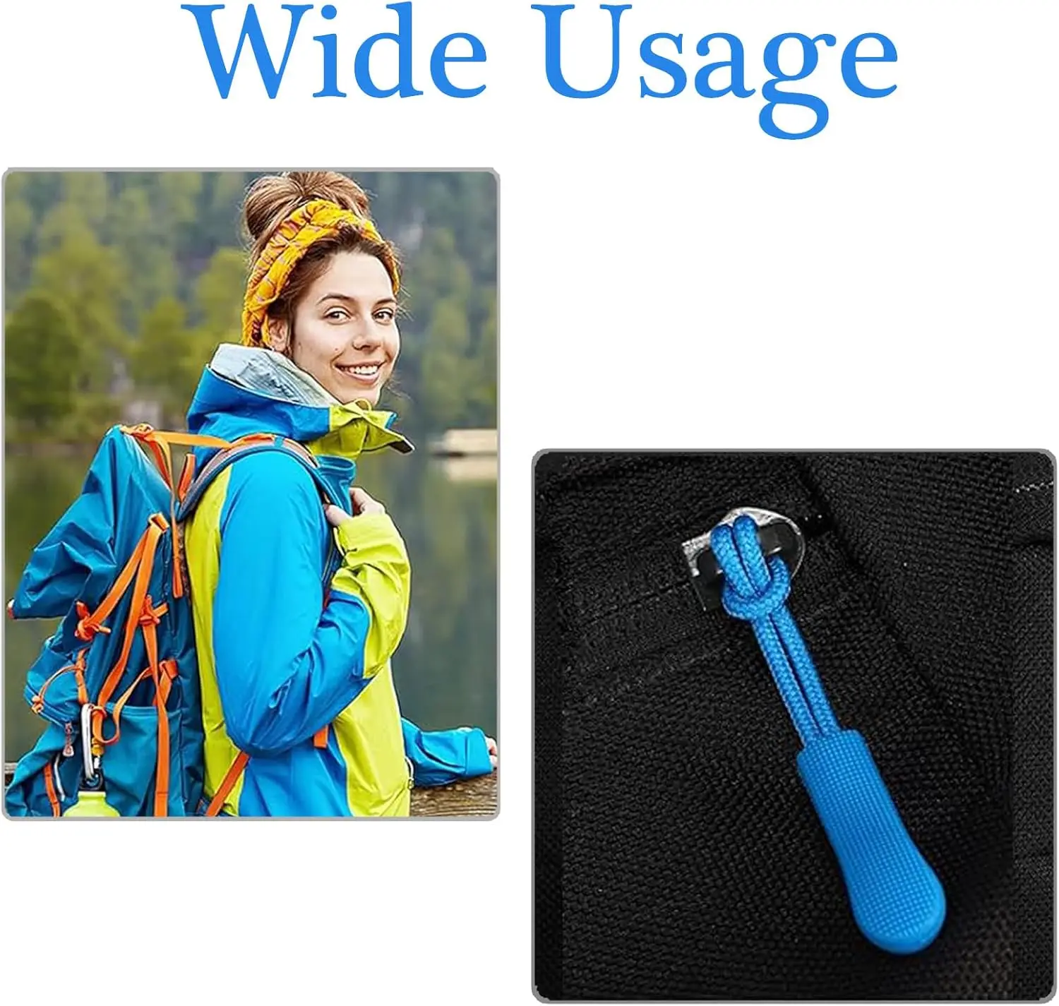10 Stück/Packung Mix Color Cord Zipper Pull Puller End Strap für Bekleidung Reisetasche Zubehör – Detail 7