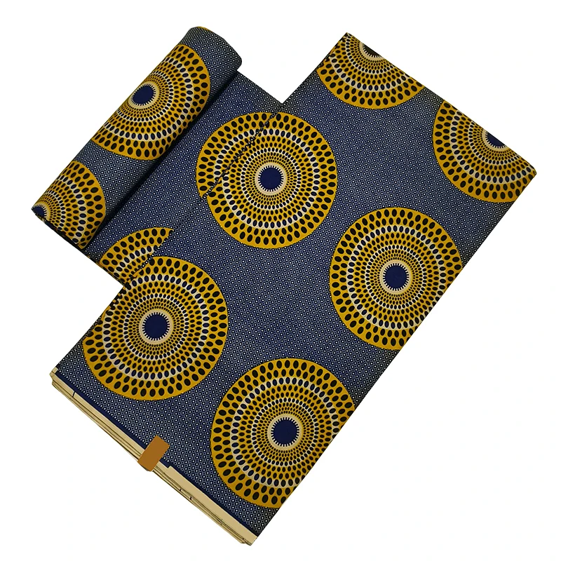 

Veritable Dutch Classical Guaranteed Ankara Real Wax Print Fabric Pagne Africa Dress 100% Cotton Wax Loincloth Tissu TN0906