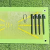 Golf Training Beginners Accessories for Swing Detection Batting Ball Directional Path Pads Practice Pads Tool Training Aids Mat 3