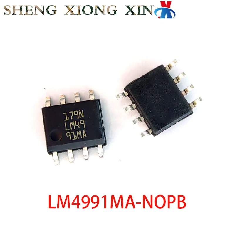 

5шт/лот 100% новый LM4991MA/NOPB SOP-8 Аудио усилитель LM4991 4991 Интегральные схемы