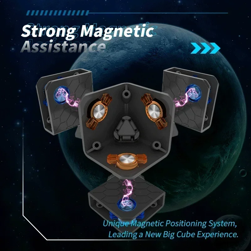 [CubeFun]DianSheng Galaxy 15x15 M Magnetic Magic Speed Cube Stickerless Professional Toys Gifts 3