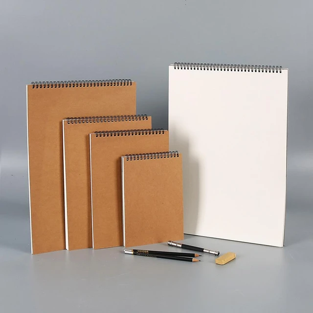 Cahier de dessin professionnel  Cahier de croquis professionnel-carnet de  croquis A3 A4 A5 - Aliexpress