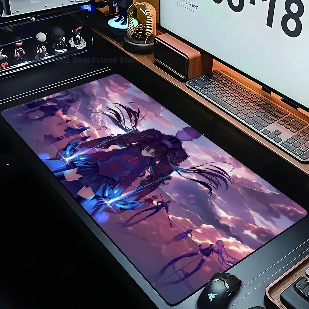 

Archer F-Fate Stay Night Mousepad Large Computer Gaming Accessories MousePads Desk Mats Anti-slip Laptop Soft Mice Pad