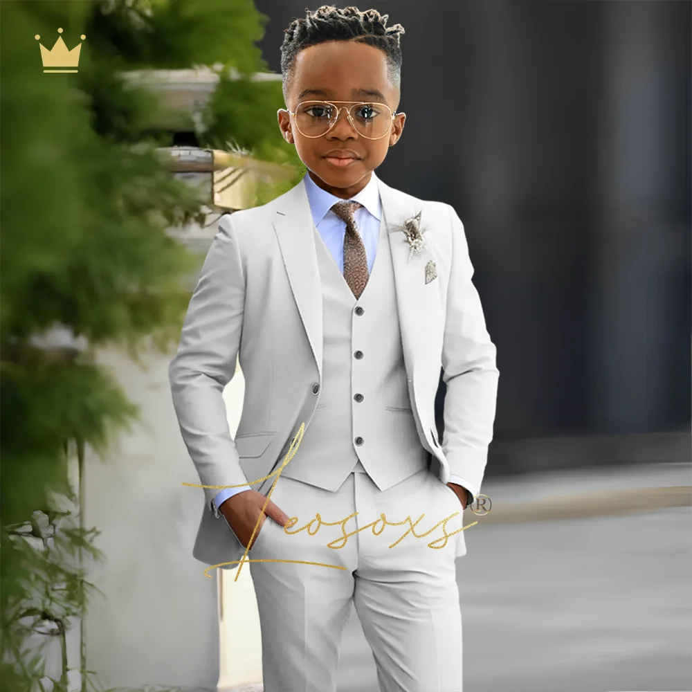 Boys formal suit 3 piece suit made for children aged 3 to 16 suitable for wedding party cocktail party