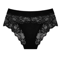 1 pièces mode Style élégant femmes culottes taille basse florale Sexy Lingerie confortable femme caleçon offre spéciale dame slips 3