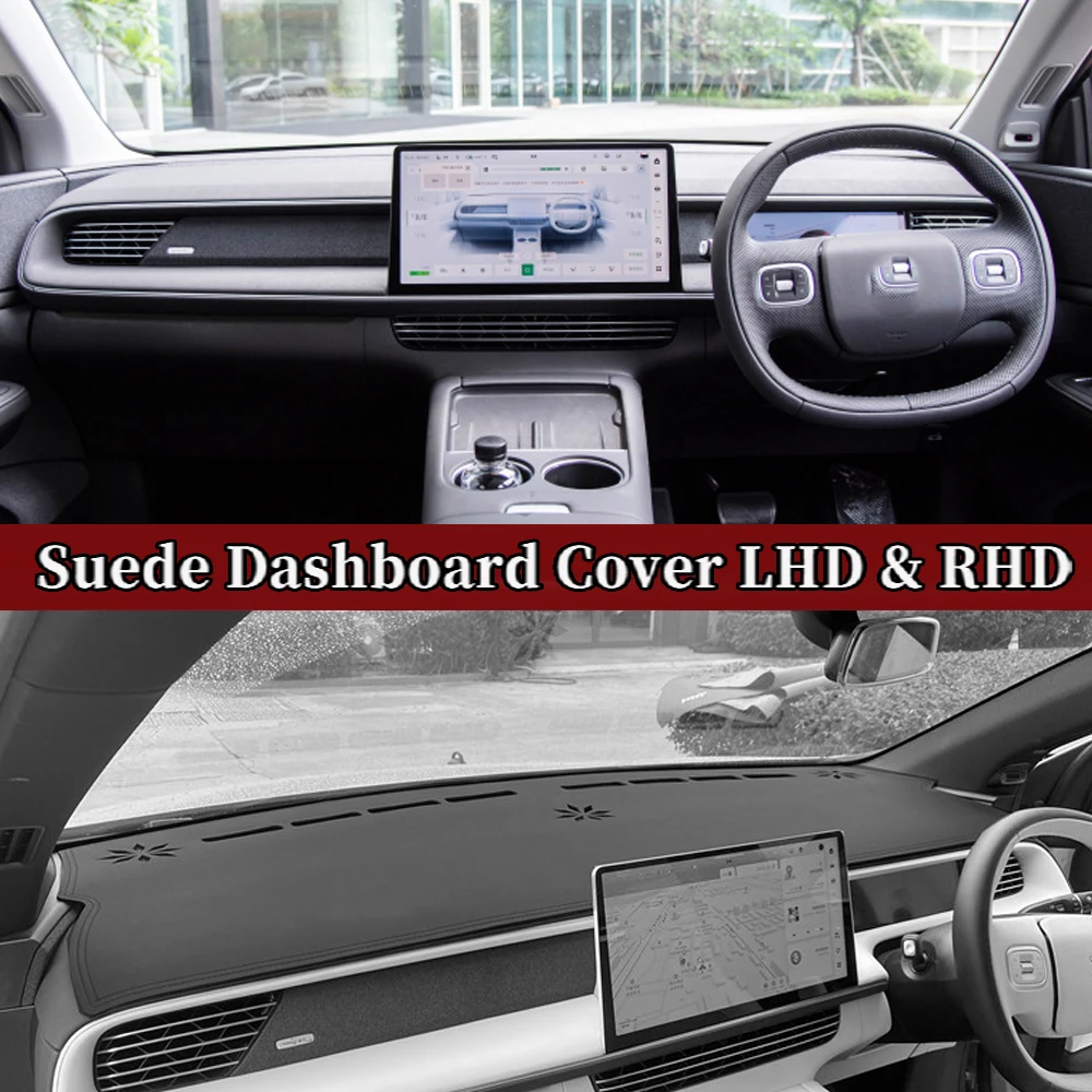 

Car Accessories Leather Dashmat Dash Mat Pad Dashboard Cover Protector Carpet For Xpeng G6 2023 2024 Coupe EV Electric
