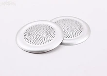  Car Dashboard Side A Column Sound Horn Door Loudspeaker Decoration Metal Cover For LR Range Rover Evoque 2019-2023 Refit Styling 