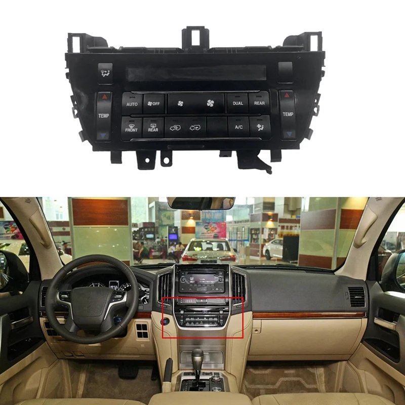 

Car Air Conditioning Panel Switch A/C Heater Control Panel Switch For Toyota LAND CRUISER PRADO 2021