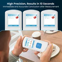 ECG Monitor Portable EKG Monitor PM10 Heart Rate Beat LCD Bluetooth APP Analyze with iOS/Android Electrocardiogram Monitor - Image 3