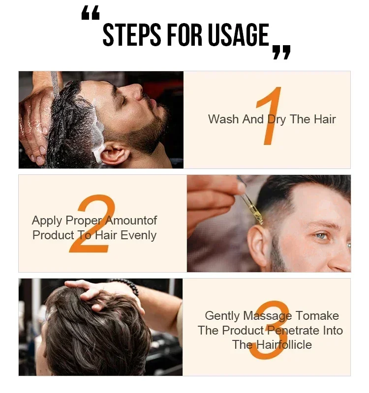 Hair Growth Oil hair essence oil hair growth oil hair oil 7 Days Fast Hair Growth Essential Oils 10/20/40ml Dense Regrowth Ginger Promote Regeneratin Germinal Oil