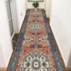 Persian Style Carpet for Living Room Decoration Rugs Non-slip Stairway Hallway Stairs Rug Corridor Aisle Runner Customizable Mat 1