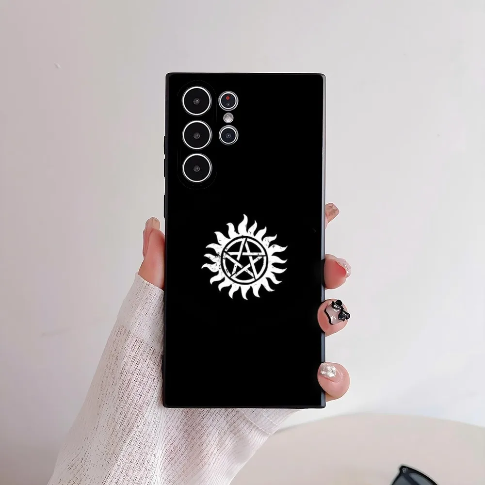 S-Supernatural Handyhülle für Samsung Galaxy S25 S24 S22 S23 Ultra S21 S20 Plus 5G Frosted Non-Slip Full Cover Soft Case – Detail 12