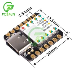 Seeeduo – microcontrôleur de Type C XIAO SAMD21 Cortex M0 + Nano 48MHZ SPI I2C, carte de développement d'interface pour système Arduino IDE/IOT 