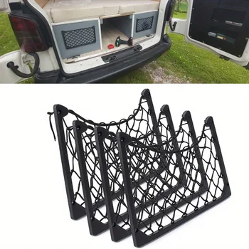 1pc Large Stretch Mesh Storage Rack Cargo Mesh Mesh Magazine Rack Car Caravan RV Boat Camper Bus Accessories 1