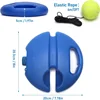 1-20pcs Heavy Duty Tennis Training Aids Base With Elastic Rope Ball Practice Self-Duty Rebound Tennis Trainer Padel Accessories 4