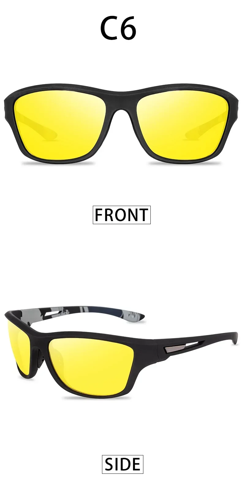 Dust-proof Polarized Sunglasses One Piece Fishing Classic Sun Glasses Men's Driving Shades,polarized sunglasses,fishing sunglasses