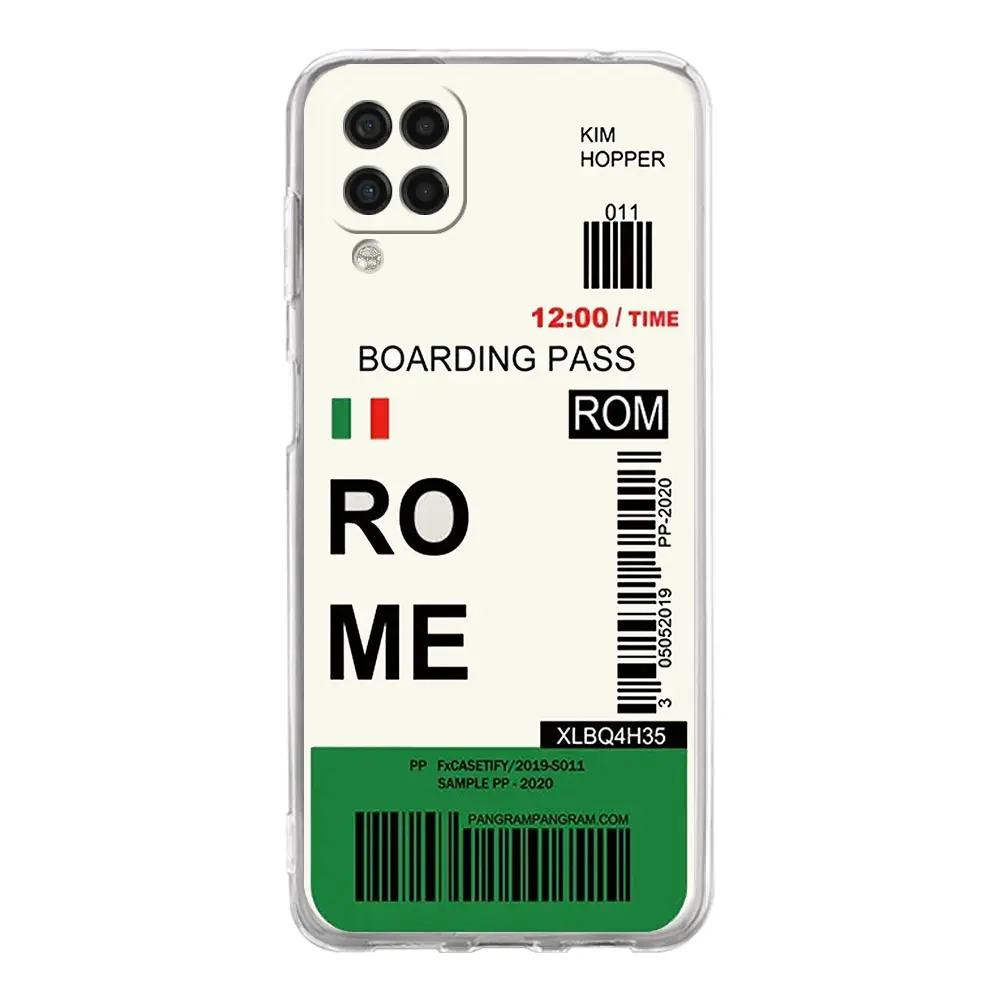 World City Travel Ticket Phone Case - New York Edition
