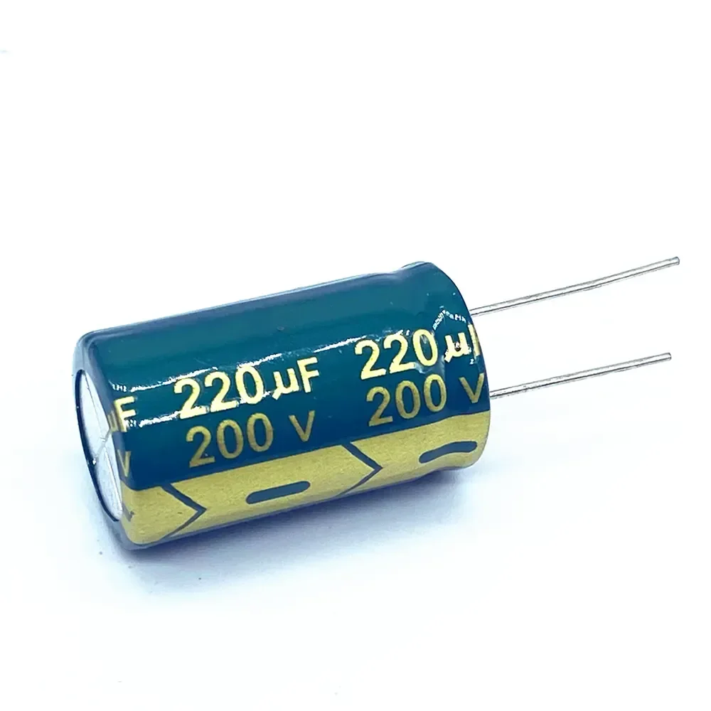 

50pcs/lot 220UF 200v 220UF aluminum electrolytic capacitor size 18*30mm 20%