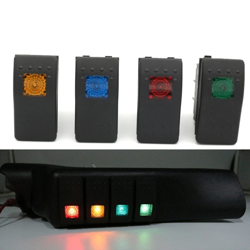

Car A Pillar 4 PodsPanel Combination Rockers On Off for JK 2011-2017 drop shipping