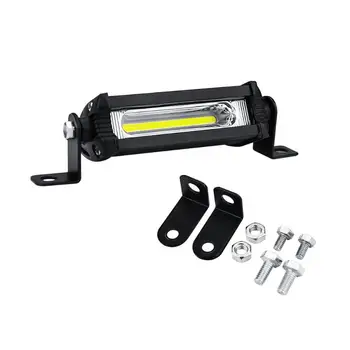 Faro da Lavoro a LED COB per Auto, SUV, Camion, Fuoristrada, 12V 24V 6000K, Luce di Guida, DRL, Faretto, Alta Luminosità, Impermeabile