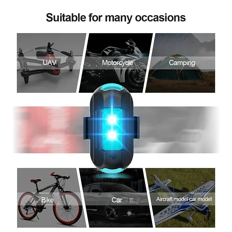 Pack complet de la lumière LED BLALION avec télécommande, câble USB et supports