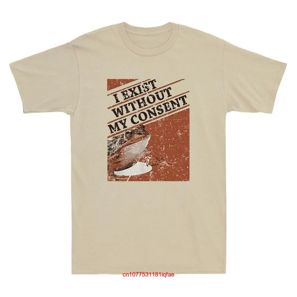 나는 나의 동의 없이 존재 개구리 소프트 단추 핀, 재미있는 연인 금속 장식 선물 라펠 핀, 귀여운 만화 배지 모자 브로치 쥬얼리 