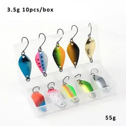 Ultimate Fishing Kit: Premium Jig Spoon Lure Set (3.5g)