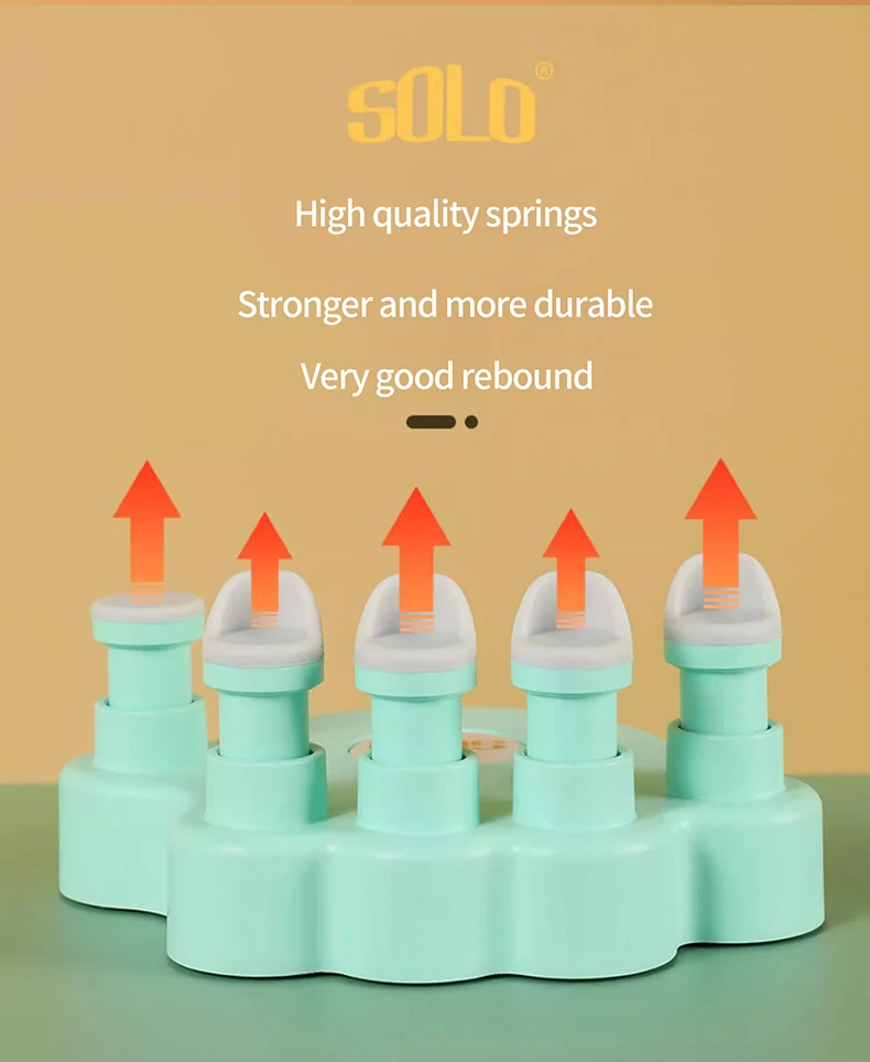 Description Picture 5 of itemSOLO Piano Finger Finger Exerciser Finger Strength Standard piano hand shape Soft Finger Cushion Keyboard for beginners