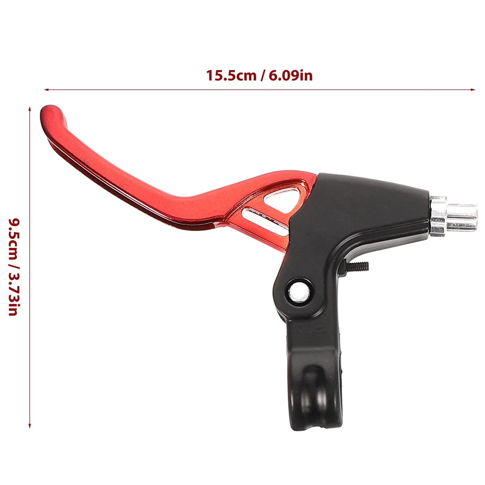 1 Pair Bicycle Speed Racing All Aluminum Alloy Brake Handle Brakes Bicycle Speed Racing All-Aluminum Handle Metal Bike Lever