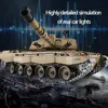 Henglong 1:16 3908 British Challenger II Rc Tank Simulated Sound Effect Metal Rocker Arm Military Tracked Vehicles 2