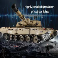 Henglong 1:16 3908 British Challenger II Rc Tank Simulated Sound Effect Metal Rocker Arm Military Tracked Vehicles 2