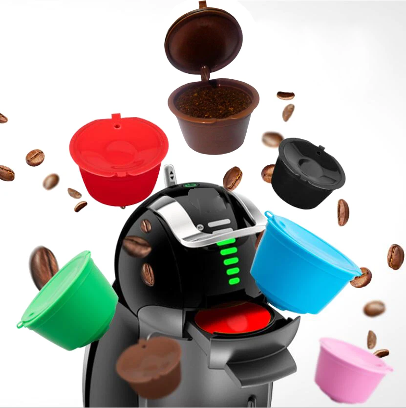 150 Volte Dolce Gusto Capsule Di Caffè Capsula Di Plastica Riutilizzabile Riutilizzabile Compatibile Con Ricarica Nescafe Dolce Gusto
