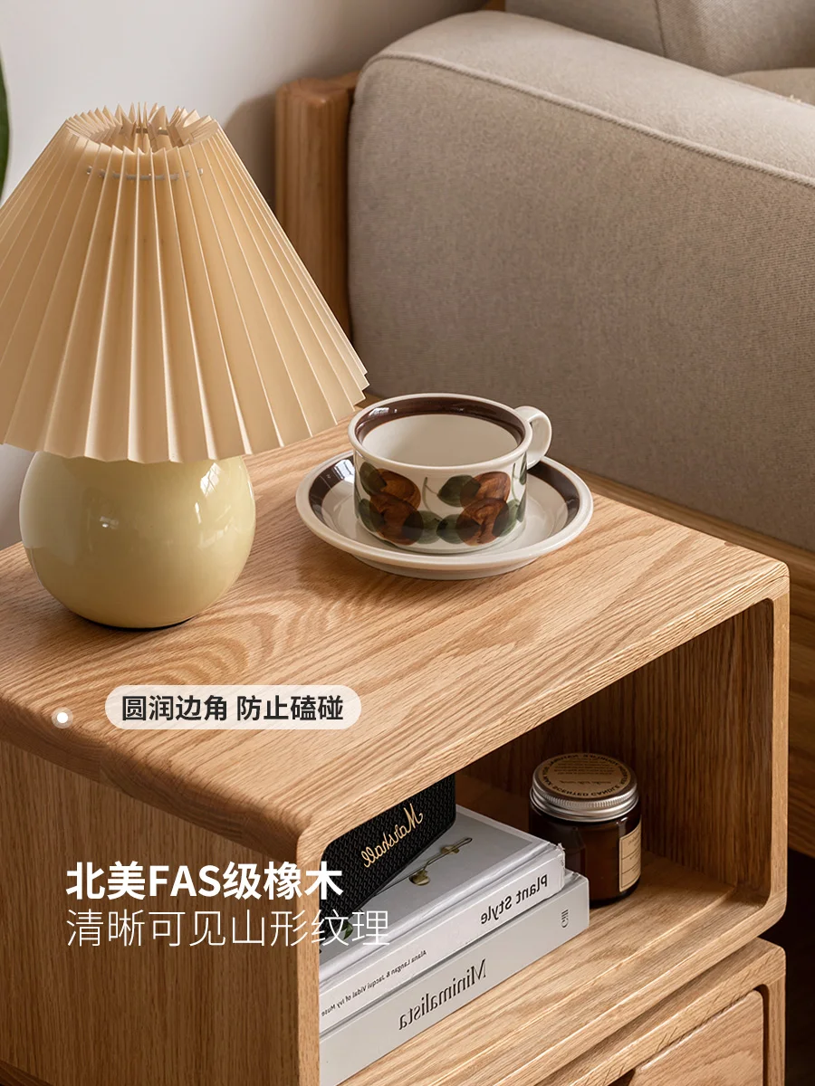 단단한 목재 가장자리, 소파 가장자리 캐비닛, 거실 코너, 바닥 스탠딩 회전 커피 테이블, 침실, 침대 옆 테이블