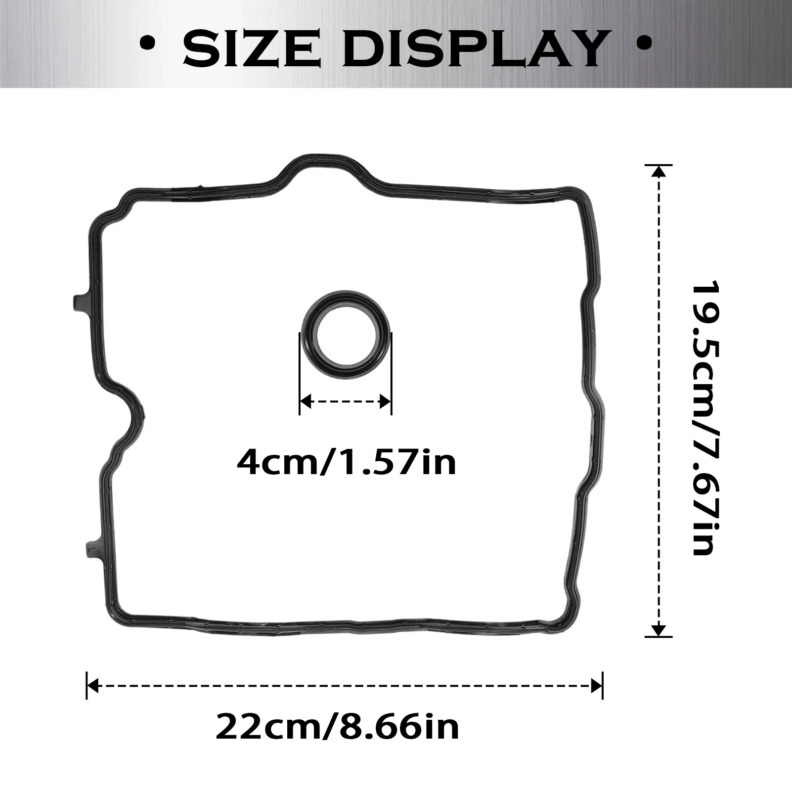 Engine Valve Cover Gasket Set VS50830R 13279AA360 For Subaru Vehicle-Crosstrek 2.0L H4 GAS 11-18 Forester 2.5L H4 GAS
