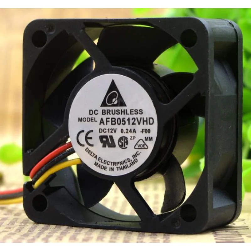 

New CPU Fan for DELTA AFB0512VHD -FOO 12V 0.24A Dual Ball Server Cooling Fan 50*50*20mm