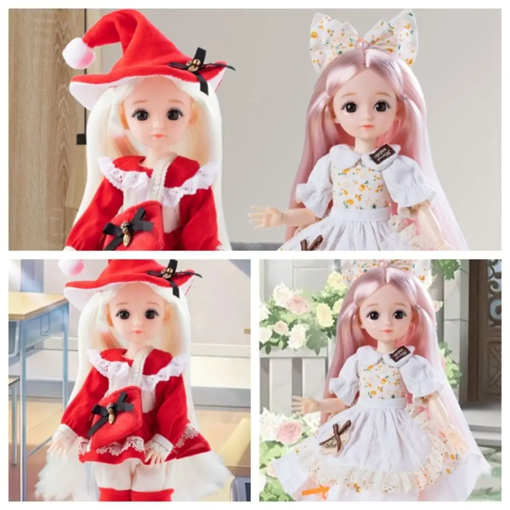 

Dress Up 30cm BJD Doll DIY Toy 1/6 BJD 3D Eyes 1/6 bjd Dolls Removable Joints 30cm Removable Joints Doll Children Toys