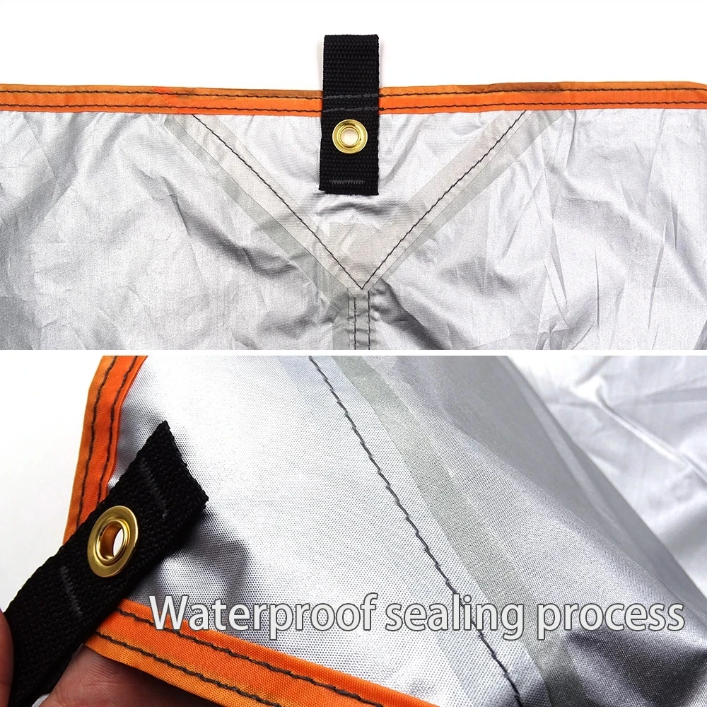 Awning Waterproof Tarp Tent Shade Ultralight Garden Canopy Sunshade Outdoor Camping Tourist Beach Sun Shelter - Image 5