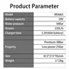 Worx Wireless Car Washer 20v 3.5L/min High 25bar Low 15bar WU633 Brushless for Home and Garden Cleaning Share Battery Platform 6