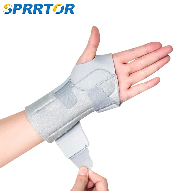 Muñequera Flexible para tendinitis, muñequeras transpirables, Protector para  mano derecha e izquierda, 1 unidad - AliExpress