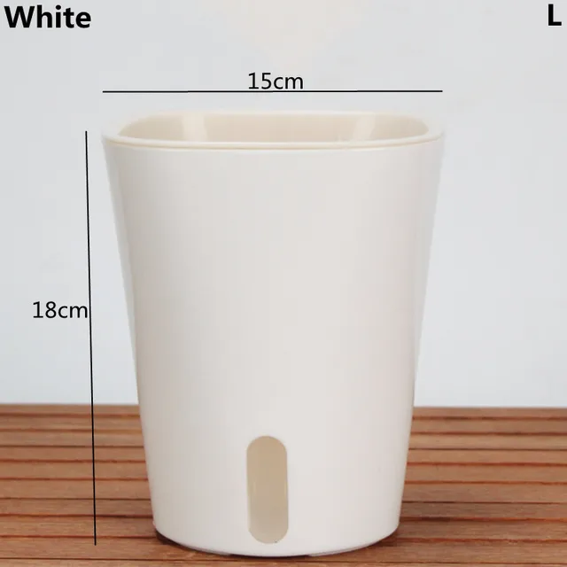 White 15x11x18cm