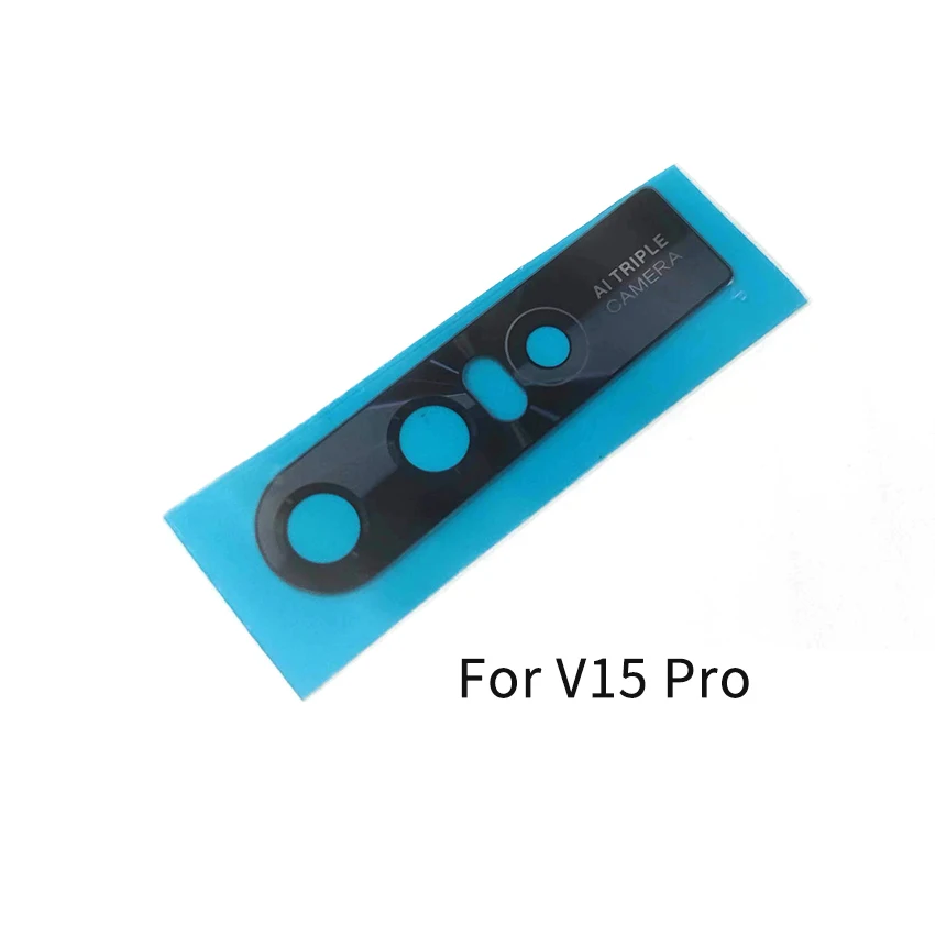 Vivo V15 Pro 후면 카메라 렌즈 유리 커버, 접착 스티커 포함, 수리 부품