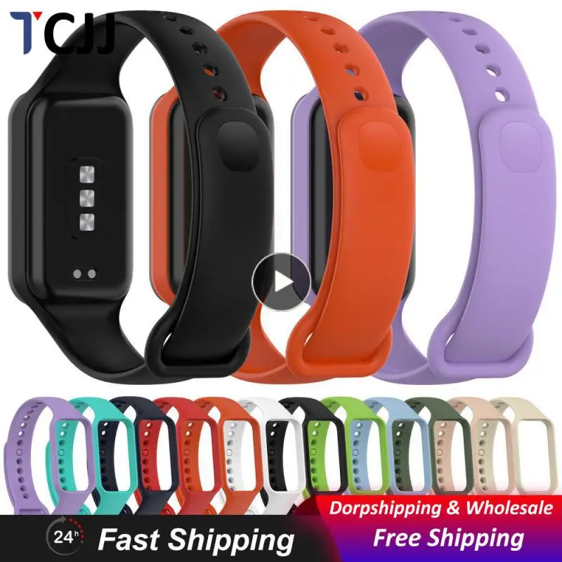 

Ремешок силиконовый для Redmi Band2, 1-10 шт., 5,5-8,7 дюйма