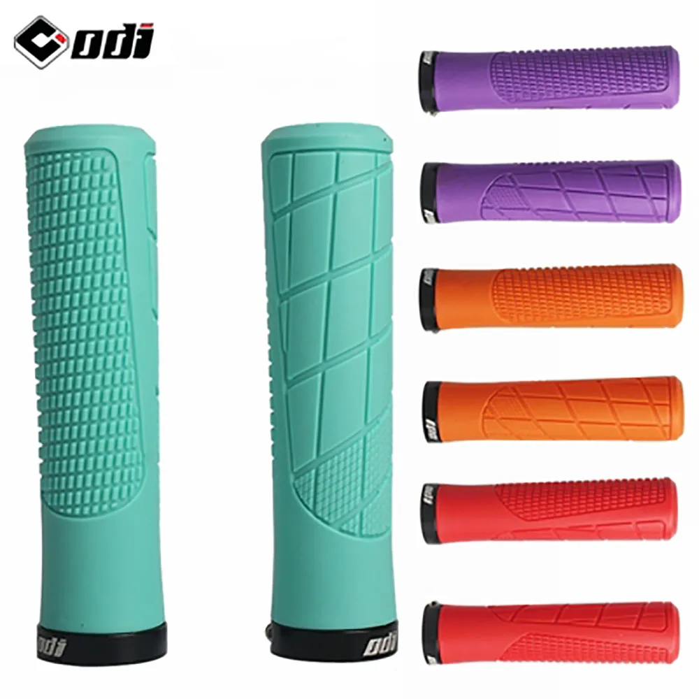 Bicycle Handlebar Grips ODI MTB Lockable Soft Rubber Grips