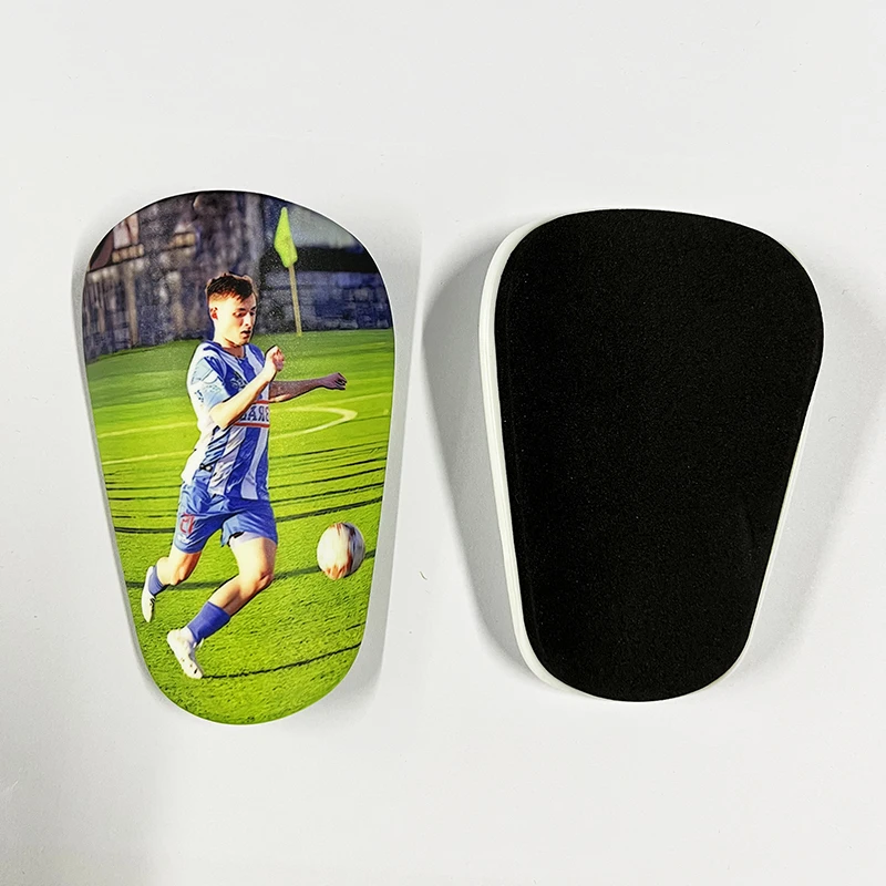 Customized Children Adult 5-8CM Super Mini Shin Guards Personal Photo Customization Football Shinpads kids Christmas Gift