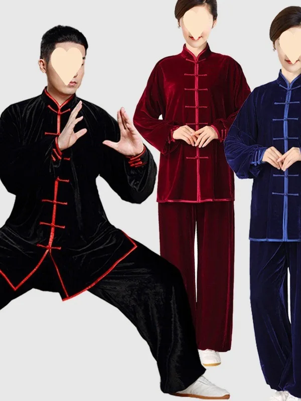 

Chinese Tai Chi Uniform Kungfu Clothing Martial Arts Suit Performance Suits Wushu Costume Kung Fu Outfit For Autumn And Winter