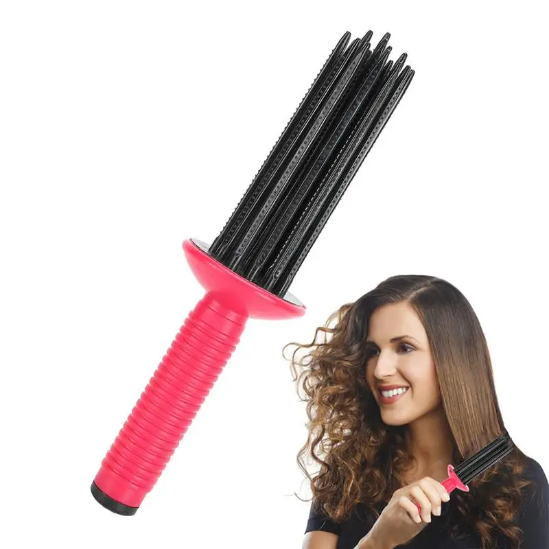 

Hot Air Curler Non-Slip And Ergonomical Hair Hot Air Curler Comb Hair Styling Accessories For Home Stage Performance Traveling